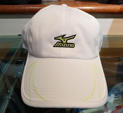 (易達高爾夫)全新原廠MIZUNO A92BM-20013 白/綠色 透氣 高爾夫球帽