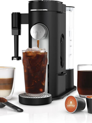 美國代購 Ninja PB051 Coffee Maker 膠囊咖啡粉兩用咖啡機 110v_林林甄選