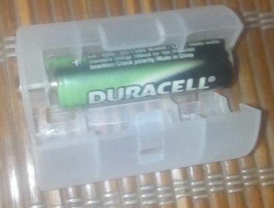 【溪州電轉賣場】電池轉換筒 1節3號(AA)電池轉成1節1號電池(可做成熱水器永久電池電源輸入筒)
