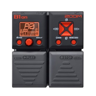 ZOOM B1on 貝斯專用綜合效果器 原廠公司貨 一年保固【Bass Effects Pedal】