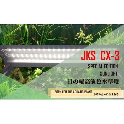 【JKS】CX-3 SPECIAL EDITION SUNLIGHT 日の耀高演色水草燈4尺