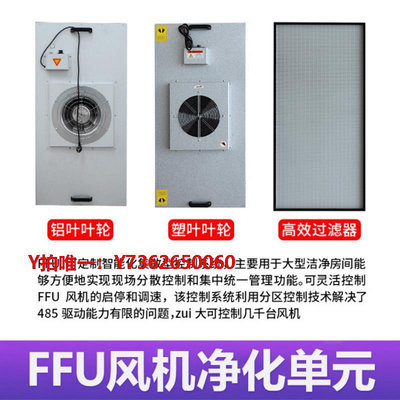 空氣凈化器ffu空氣凈化器工業無塵車間風機過濾單元層流罩潔凈棚高效過濾器