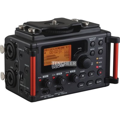 ＜TENCHEER＞ 升級版 TASCAM DR-60D MKII 高音質數位錄音機 微電影 錄音器 DSLR PCM DR-60DMKII MK2