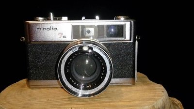 【石在好玩】 minolta  7s 古董相機