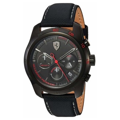 Ferrari 法拉利 限時特賣47折!三眼手錶男錶運動超跑賽車錶 830446 全新真品原廠包裝
