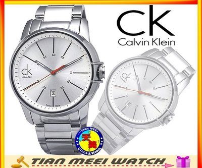 【天美鐘錶店家直營】【下殺↘超低價有保固】全新原廠CK Calvin Klein 簡約品味時尚腕錶 K0A21126