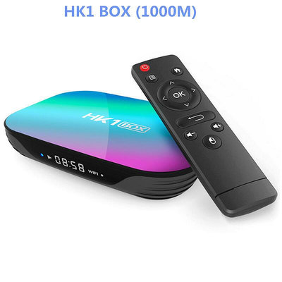 HK1 BOX 機頂盒 安卓9.0 S905X3 4G64GB 高清網絡播放器 tvbox