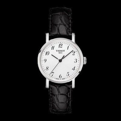 Tissot 天梭魅時系列皮帶石英女腕錶 T1092101603200