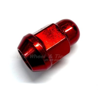 桃園 小李輪胎 紅色 外六角 鋁圈螺帽 M12 19頭 1.5牙 1.25牙 高強度 高品質 不易生銹