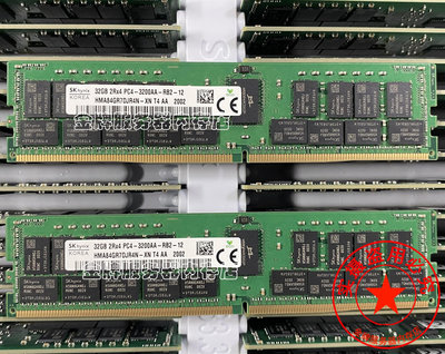 全新鎂光 SK 32G DDR4 3200A REG ECC內存條32G DDR4 2666V單條