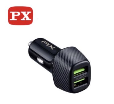 PX 大通 PCC-3620 QC快充 車用USB電源供應器