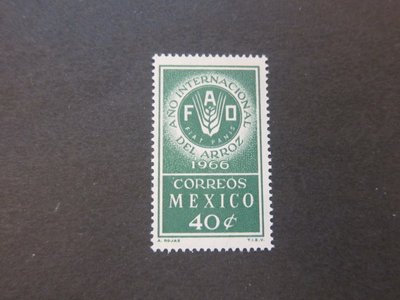 【雲品11】墨西哥Mexico 1966 Sc 973 MNH 庫號#B527 87091