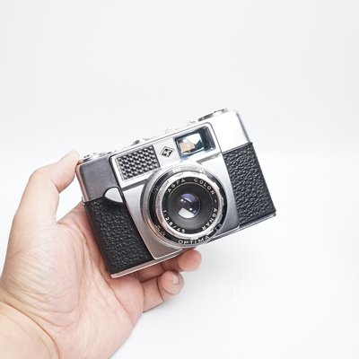 銀色金屬 德國愛克發AGFA OPTIMA I 老古董膠片相機收藏裝飾道具