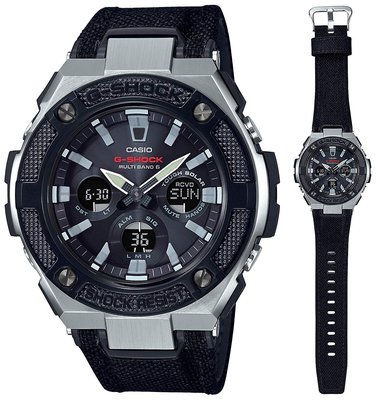 日本正版 CASIO 卡西歐 G-SHOCK GST-W330AC-1AJF 太陽能充電 男錶 手錶 電波錶 日本代購