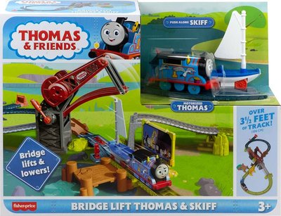 Thomas &amp; Friends 湯瑪士 電動過橋軌道遊戲組 卡通版 電動軌道遊戲組 軌道遊戲組 湯瑪士小火車 正版現貨