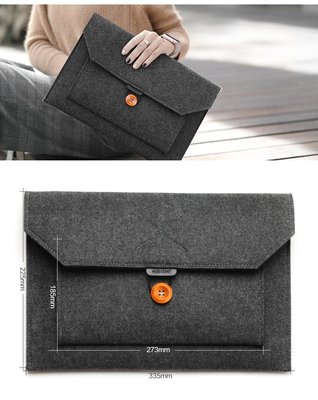 KINGCASE ASUS ZenBook Flip S 13.3 吋 筆電包保護包毛氈電腦包皮套毛氈