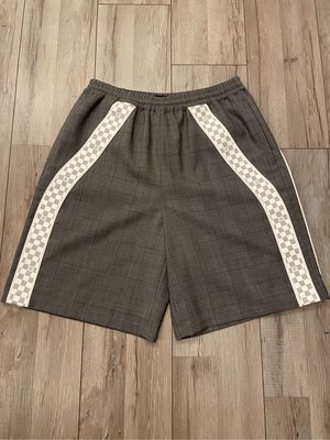 Louis Vuitton tailored tracksuit shorts 剪裁運動短褲 1AA50N 格紋 L號