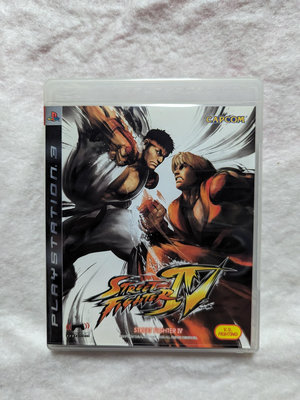 長春舊貨行 PS3 快打旋風 4 Street Fighter IV 日文版 遊戲片(Z77)