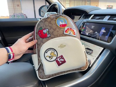 男包“Coach/蔻馳”雙肩包面料高清logo標志、專用內里順滑拉鏈、油邊平滑、做工精致旅行必備 NO.8989