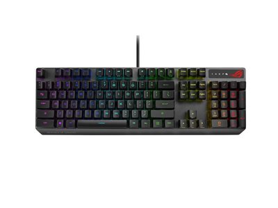 華碩 ROG Strix Scope RX RGB光學機械鍵盤/紅軸90MP0240/青軸/90MP0242