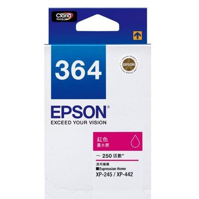 【葳狄線上GO】EPSON XP-245/XP-442 原廠紅色墨水匣 T364350