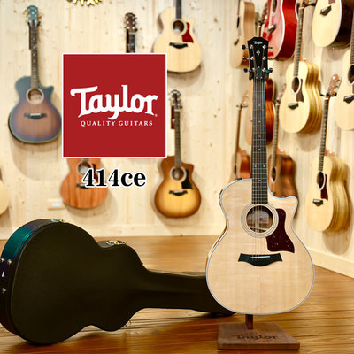 小叮噹的店 - Taylor 414ce 雲杉木 面單 電木吉他 泰勒吉他 4系 附原廠硬盒 V-class