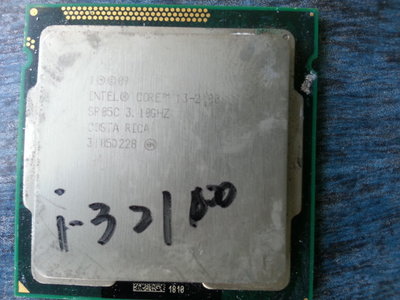 【 創憶電腦 】INTEL Core i3-2100 3.1G/3M 1155 CPU 直購價100元