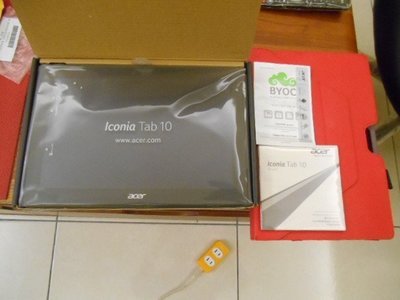 9.99成新盒裝附原廠皮套螢幕保護貼Acer Iconia Tab 10 A3-A30 宏碁 10吋 FHD 平板 電腦