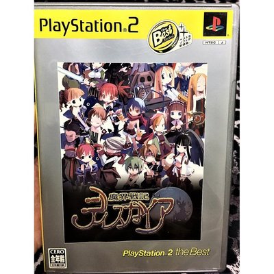 幸運小兔 PS2遊戲 PS2 魔界戰記 best版 PlayStation2 日版 D2
