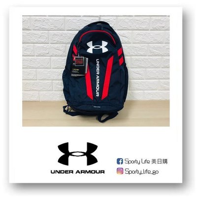 【SL美日購】UA Hustle Backpack 5.0 後背包 丈青 包包 防水 筆電包 電腦包 1361176