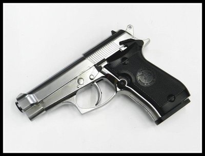 【原型軍品】全新 II WG 新版 M84 全金屬 CO2 槍 手槍 直壓槍 銀色 BB槍 獵豹 301 小92