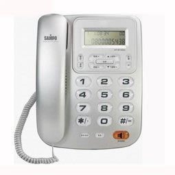 【胖胖秀OA】聲寶SAMPO HT-W1002L來電顯示話機(紅色/銀色)※含稅※