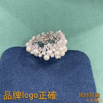 小美飾品粗珍珠戒指食指戒指女感年款NO.JBE1103