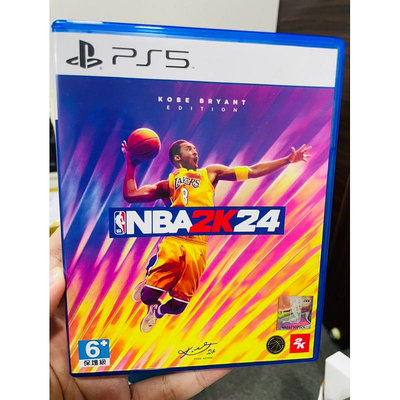 PS5 NBA 2K24 中文版 盒裝 遊戲