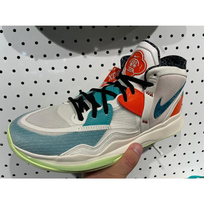 Nike Kyrie Infinity CNY EP 男 籃球鞋 運動 新年 厄文 緩震 灰橘 DH5384-001