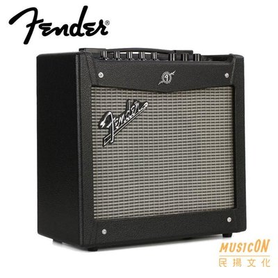 【民揚樂器】電吉他音箱 FENDER Mustang I 20w 數位式 內鍵24種音箱頭
