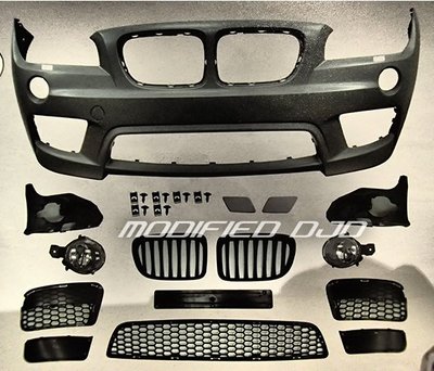 DJD Y0701 BMW X1 E84 09-13年 M-TECH 前保桿套件(前保+霧燈+鼻頭+輪弧) 特價中