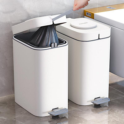 垃圾桶佳幫手垃圾桶家用腳踏帶蓋客廳輕奢大容量廁所衛生間廚房自動打包