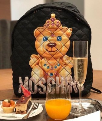 Moschino Teddy Bear Backpack 大型後背包 寶貝熊