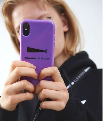【日貨代購CITY】2018AW DESCENDANT CACHALOT iPhone iX i8 鯨魚 手機殼 現貨