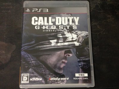天空艾克斯  600免運  PS3 日版 決勝時刻 魅影 Call of Duty  Ghosts 字幕版