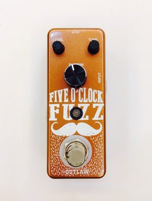 立昇樂器 OUTLAW EFFECTS FIVE O&#39;CLOCK 加拿大效果器 Fuzz 破音效果 公司貨