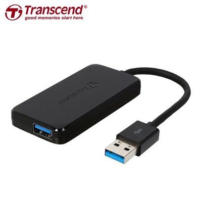 創見 Transcend 原廠公司貨 USB 3.0 極速 4埠 HUB 集線器 二年保固 (TS-HUB2K)