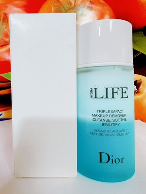 Dior 迪奧 花植水漾眼妝卸除液125ml 全新百貨公司專櫃正貨 Tester白盒裝