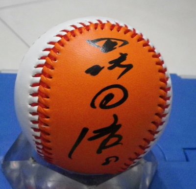 棒球天地---賣場唯一---統一獅 羅國龍 簽名中華職棒明星賽球.字跡漂亮