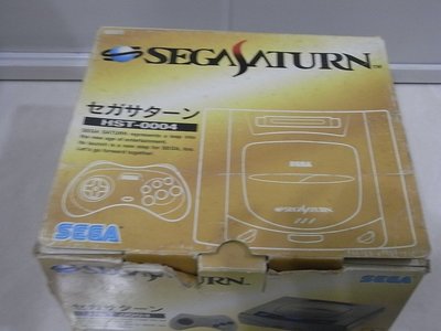 【小蕙館】電玩主機。SEGA SATURN 原裝日製主機 (隨機附贈5片遊戲)