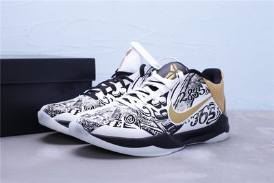 Nike Zoom Kobe 5 Protro 黑金紀念款 休閒運動籃球鞋 男鞋 CT8014-100