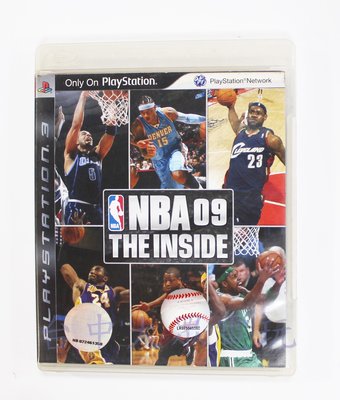 PS3 NBA 09 The inside 籃球 (英文版)**(二手片-光碟約9成新)【台中大眾電玩】