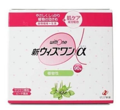 Zeria新with one 植物消化酵素 桃子口味 90包入/盒 現貨