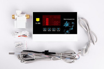桑夏桑樂通用太陽能熱水器控制器儀表配件全自動上水通用型顯示屏-四通百貨
